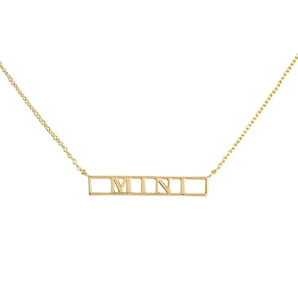 🆕🌿UNCOMMON JAMES: Gold MINI-BAR Necklace